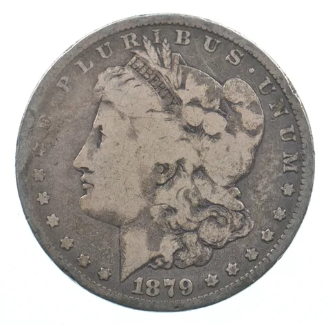 Early - 1879 Morgan Silver Dollar - 90% US Coin *779