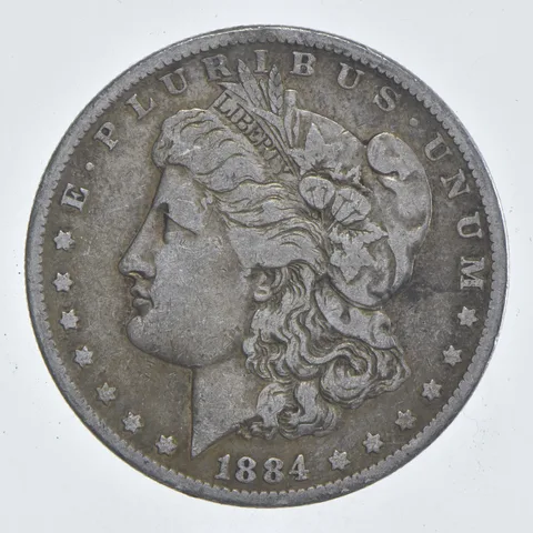Early - 1884-O Morgan Silver Dollar - 90% US Coin *788