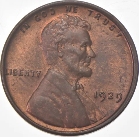 1929 Lincoln Wheat Cent *9229