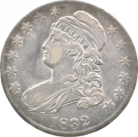 1832 Capped Bust Half Dollar 121a *8133