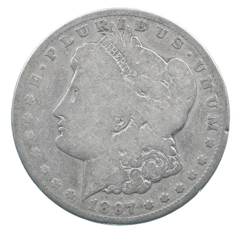 Early - 1897-O Morgan Silver Dollar - 90% US Coin *013