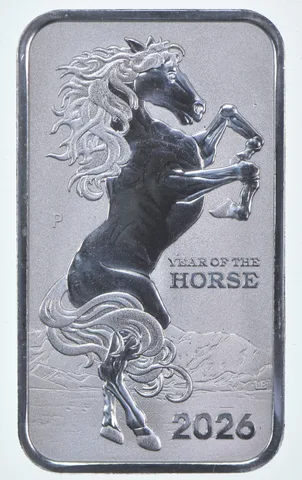 2026 P Australia 1 Dollar Silver Year Of The Horse 1 Oz Silver