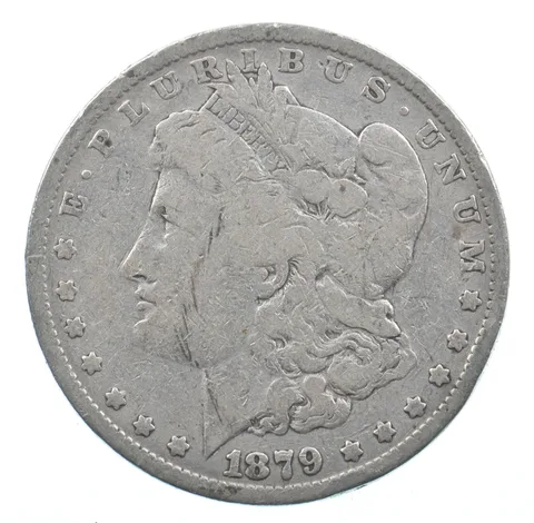 Early - 1879 Morgan Silver Dollar - 90% US Coin *712