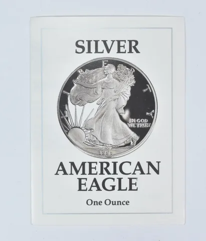 COA 1991-S American Silver Eagle Proof