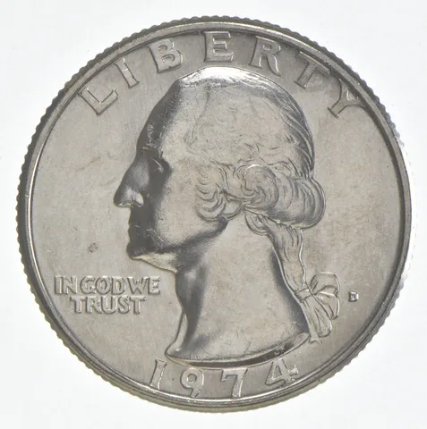 1974-D Washington Quarter Clad Unc