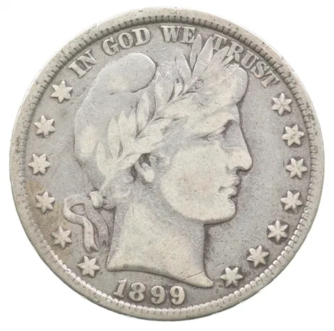 1899 Barber Half Dollar a8880
