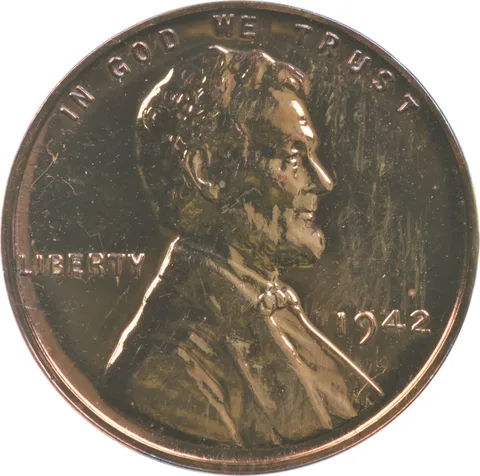 1942 Lincoln Wheat Cent Proof a8060