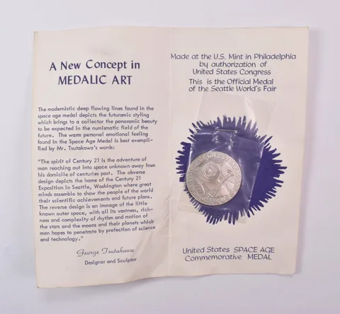 1962 Seattle World's Fair Space Age Coin *1825