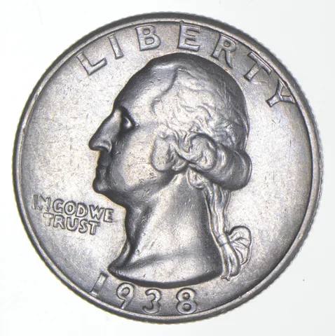 1938-S Washington Quarter *9893