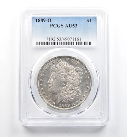 1889-O Morgan Silver Dollar AU53 PCGS *9924