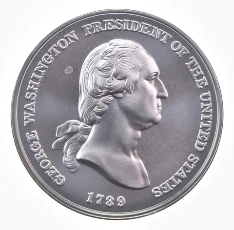 (2018) George Washington US Mint Silver Presidential Medal 1 Oz