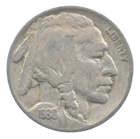 1938-D/S Indian Head Buffalo Nickel FS-514 *4045