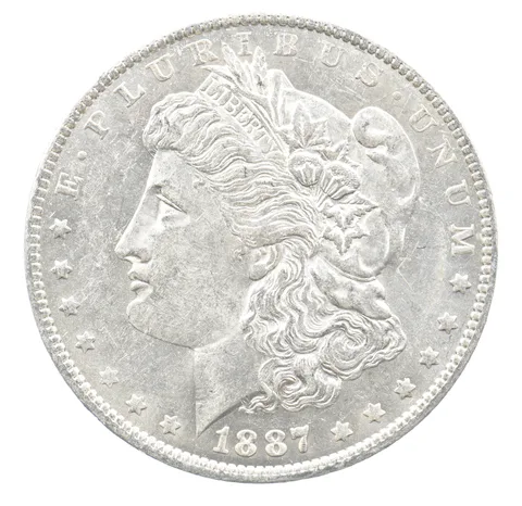 1887-O Morgan Silver Dollar a9998
