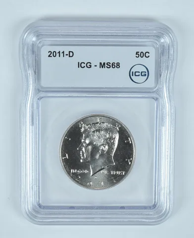 2011-D Kennedy Half Dollar MS68 ICG