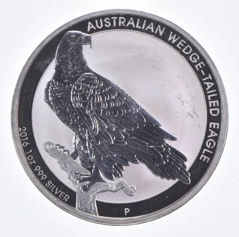 Better Date 2016 Australia $1 1 Oz. Silver Wedge-Tailed Eagle World Coin *754