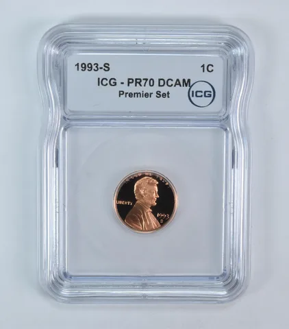 1993-S Lincoln Memorial Cent Premier PR70 DCAM ICG
