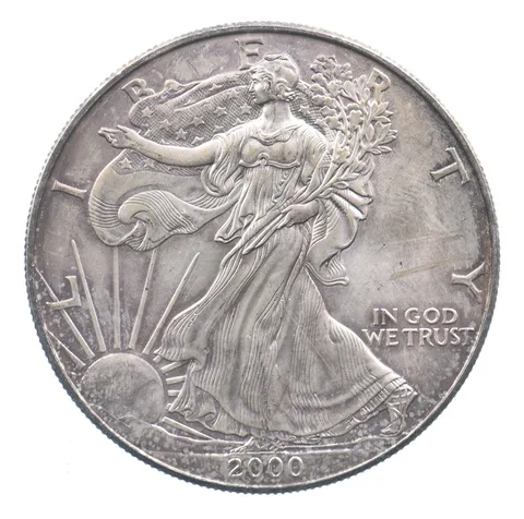 Better Date 2000 American Silver Eagle 1 Troy Oz .999 Fine Silver *756