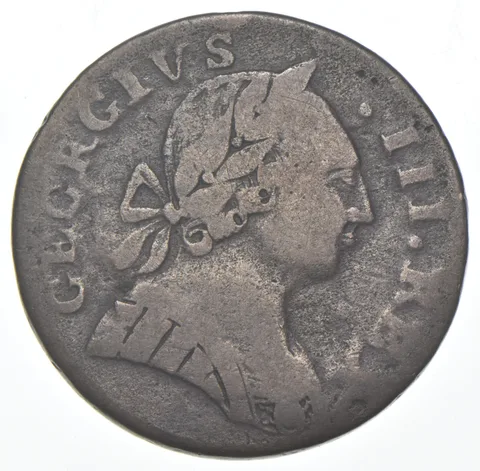 1788 Machin's Mills Half Penny Colonial Copper Coin 1/2p *8411