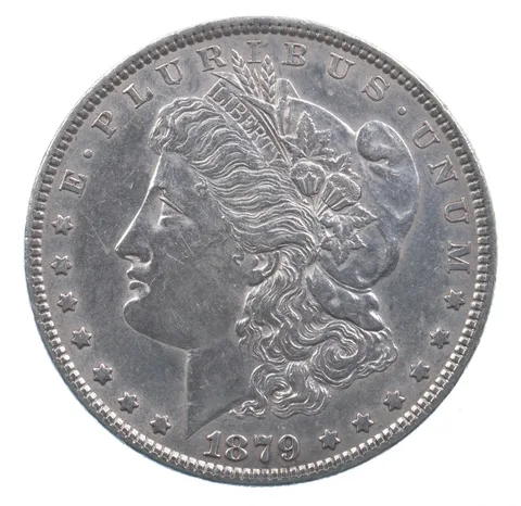 Better 1879 Morgan Silver Dollar - 90% US Coin - Nice Coin *626