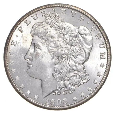 BU/Unc 1902-O Morgan Silver Dollar (1 coin)