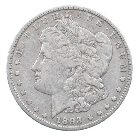1893 Morgan Silver Dollar *2287