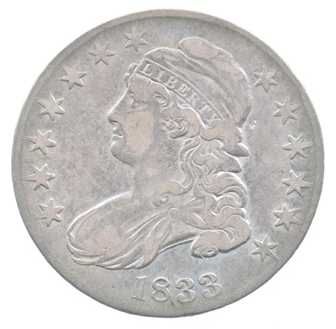 1833 Capped Bust Half Dollar *4809