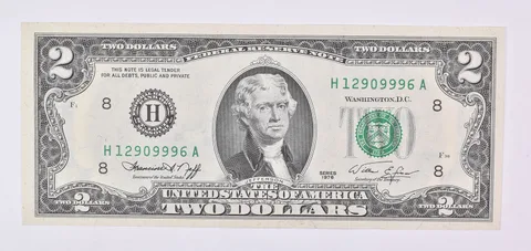 1976 $2 St Louis MO FRN Green Seal Uncirculated