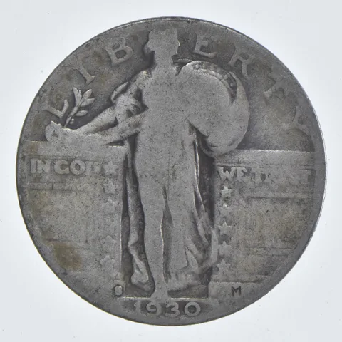 1930-S Standing Liberty Quarter Estate Coin Collection *815