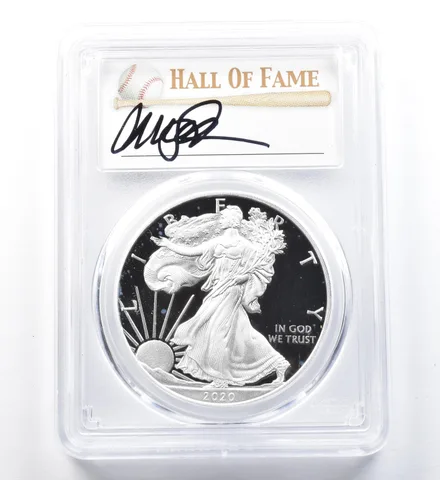 2020-W American Silver Eagle Sandberg Congratulations FDOI PR70 DCAM PCGS *1246