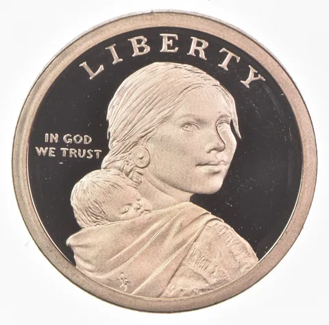 2023-S Sacagawea $1 Proof Maria Tallchief Gold Dollar