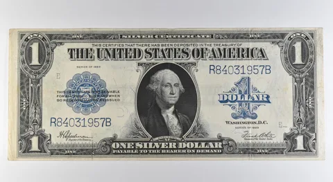 1923 $1 Silver Certificate Large Note Blue Seal Fr#237 *0534