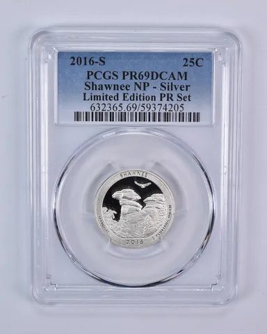 2016-S ATB Quarter Silver Shawnee Limited Edition Set PR69 DCAM PCGS