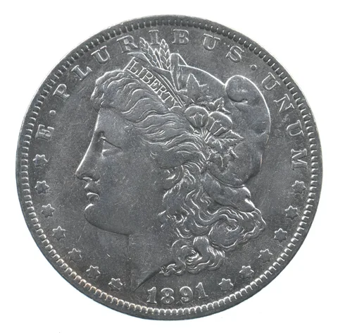 Early - 1891-O Morgan Silver Dollar - 90% US Coin *830
