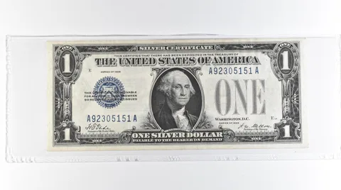 1928 $1 Silver Certificate Blue Seal *7064