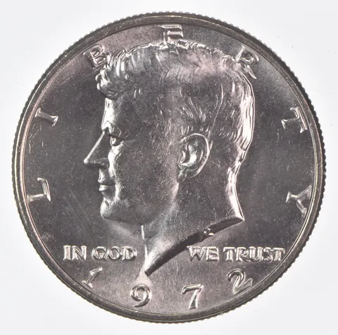 1972 (P) Kennedy Half Dollar Clad Unc