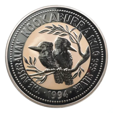1994 Australia 30 Dollars Silver Kookaburra 1 Kilo Silver *2091