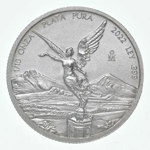 2022 Mo Mexico 1/10 Onza Silver Libertad
