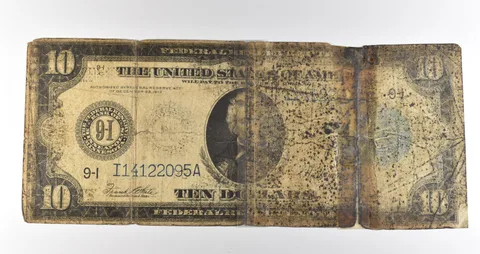 1914 $10 Minneapolis MN FRN Blue Seal Large Note Fr#939 *4720