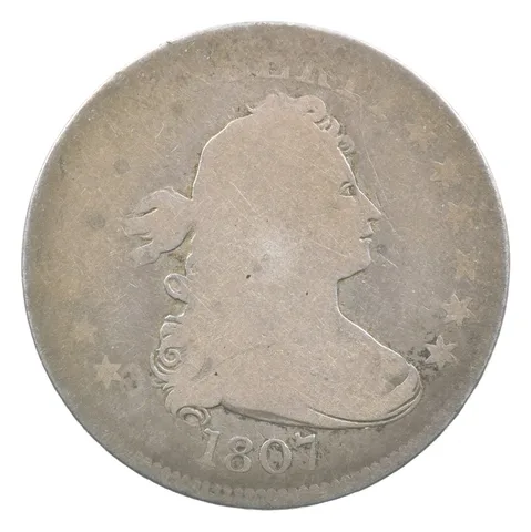 1807 Draped Bust Quarter *6000