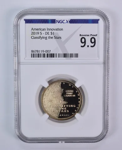 2019-S Innovation $1 Classifying The Stars DE Reverse Proof 9.9 NGC X NGCX