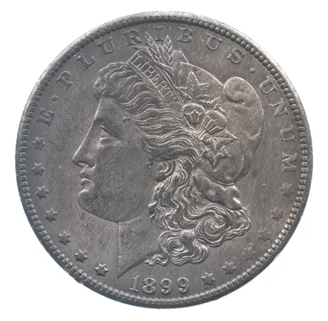 Better 1899-O Morgan Silver Dollar - 90% US Coin - Nice Coin *650