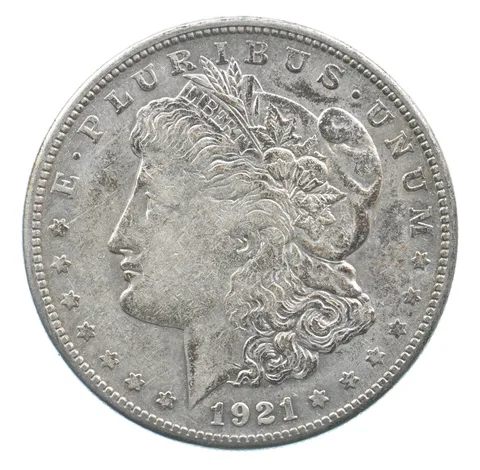 Early - 1921-S Morgan Silver Dollar - 90% US Coin *941