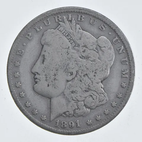 Early - 1891-O Morgan Silver Dollar - 90% US Coin *794
