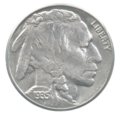 1935-S Indian Head Buffalo Nickel *9371