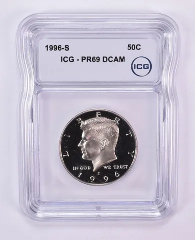 1996-S Kennedy Half Dollar PR69 DCAM ICG