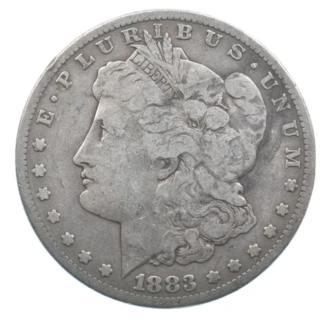 Early - 1883-S Morgan Silver Dollar - 90% US Coin *030