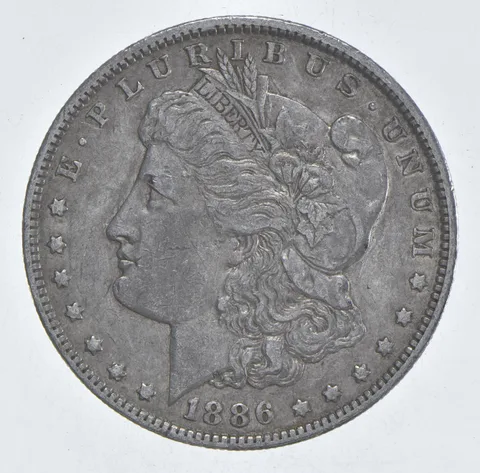 Better 1886-O Morgan Silver Dollar - 90% US Coin - Nice Coin *490