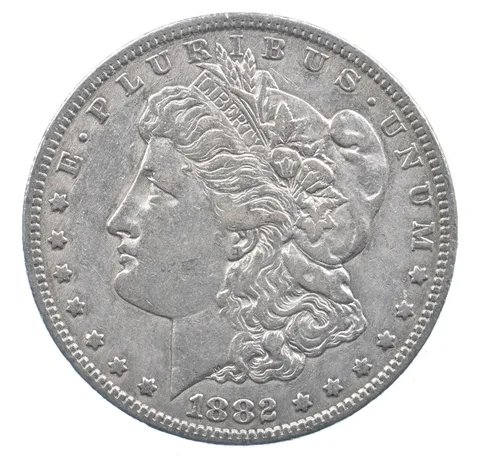 Better 1882-S Morgan Silver Dollar - 90% US Coin - Nice Coin *668