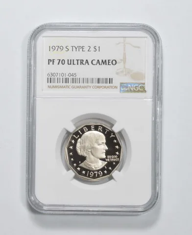 1979-S Susan B Anthony $1 Type 2 PF70 UCam NGC