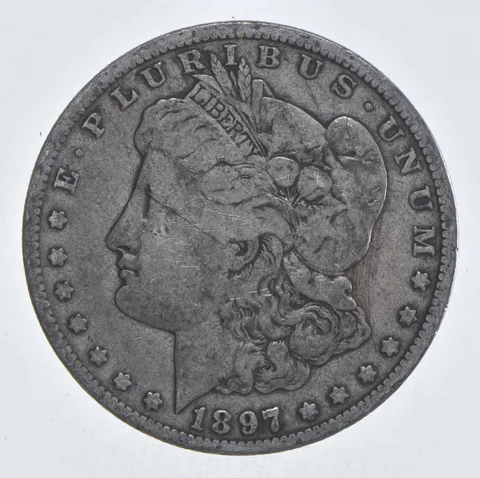 Early - 1897-O Morgan Silver Dollar - 90% US Coin *956